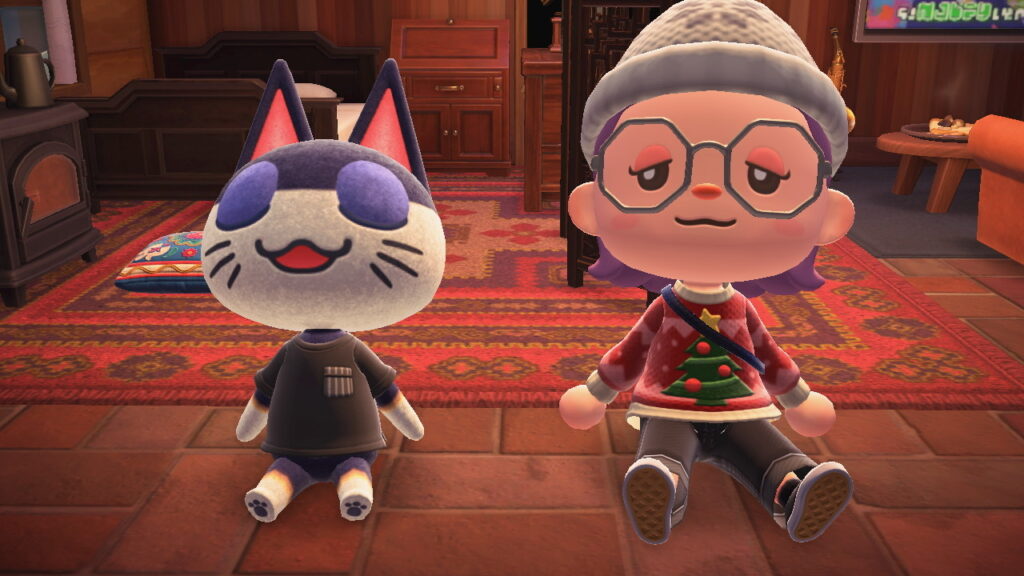 あつまれどうぶつの森のビンタ君１